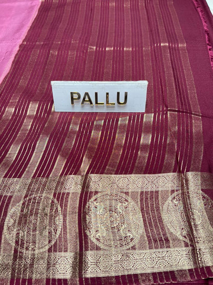 Artificial / Mix Crape Sarees