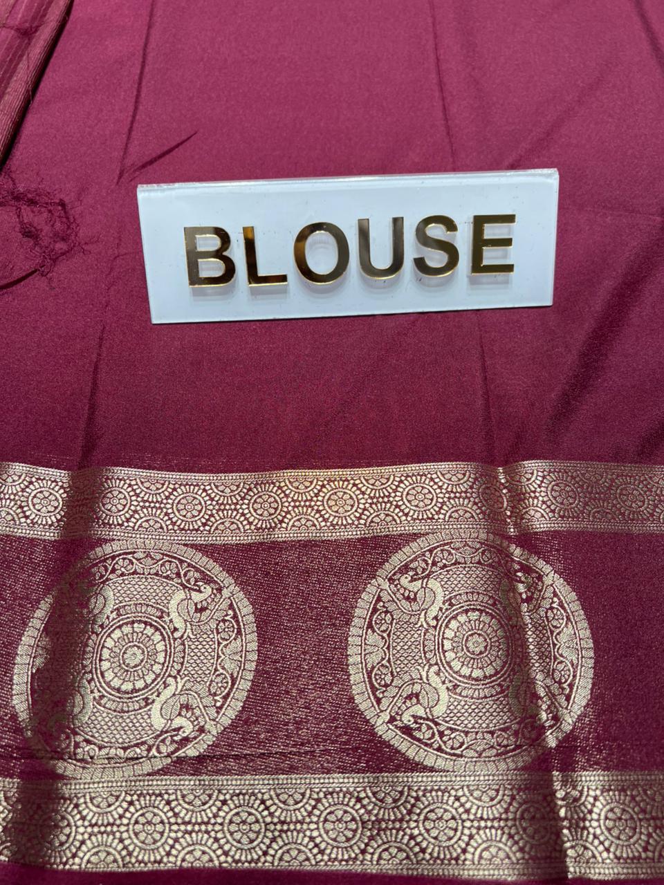Artificial / Mix Crape Sarees