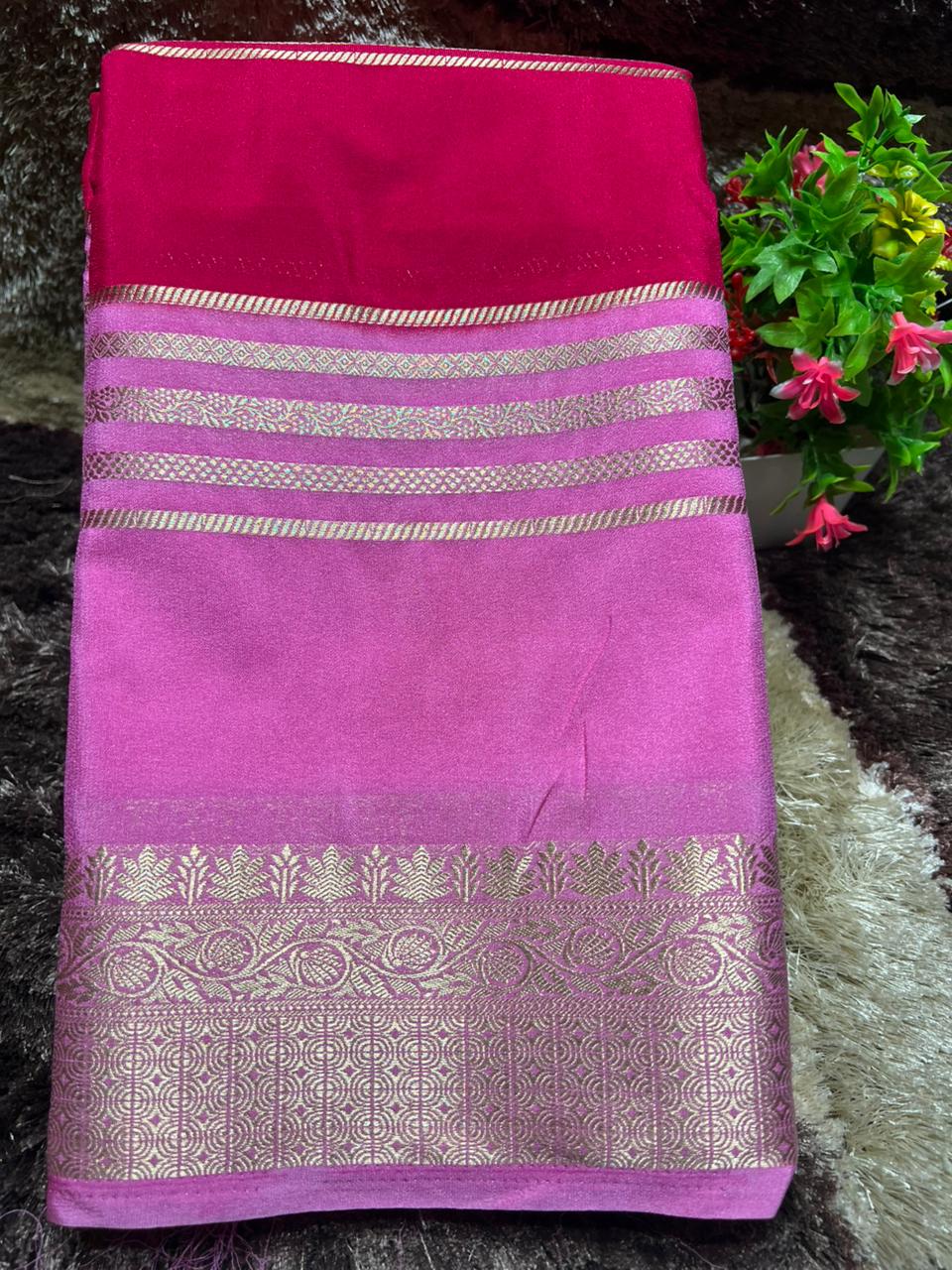 Artificial / Mix Crape Sarees