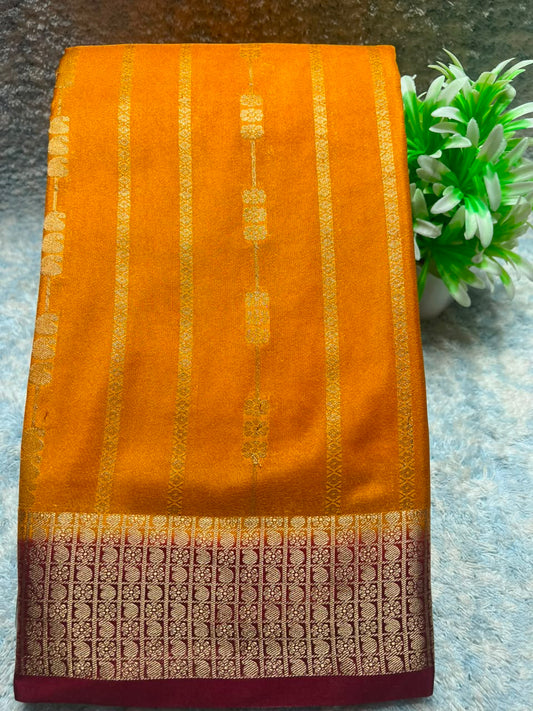 Artificial / Mix Crape Sarees