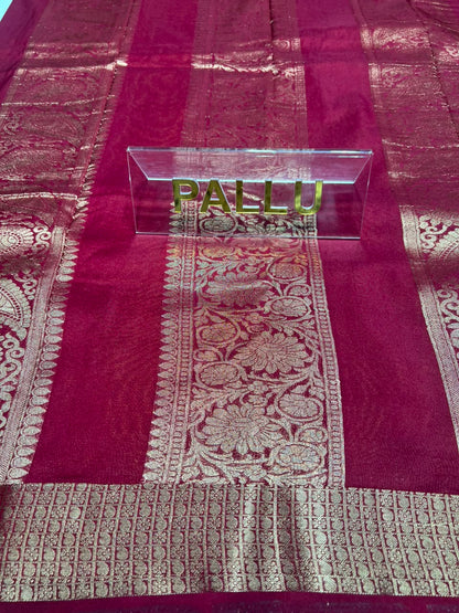 Artificial / Mix Crape Sarees