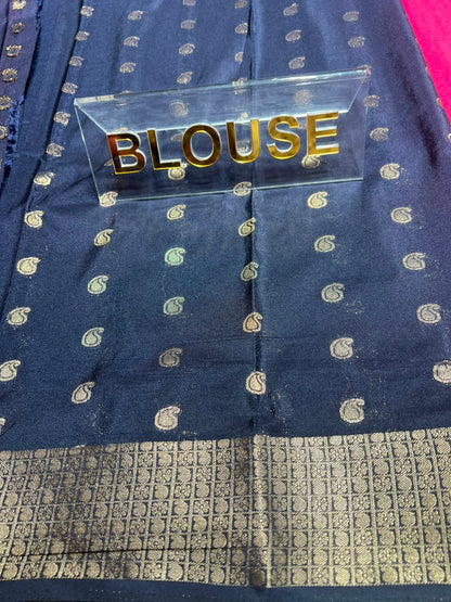 Artificial / Mix Crape Sarees