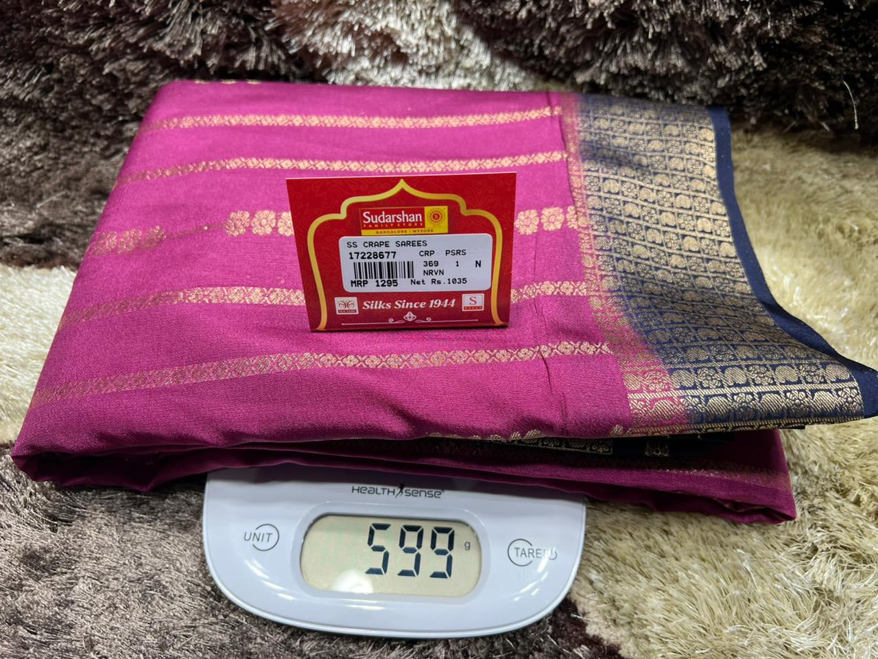 Artificial / Mix Crape Sarees