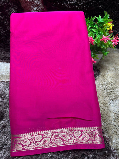 Artificial / Mix Crape Sarees
