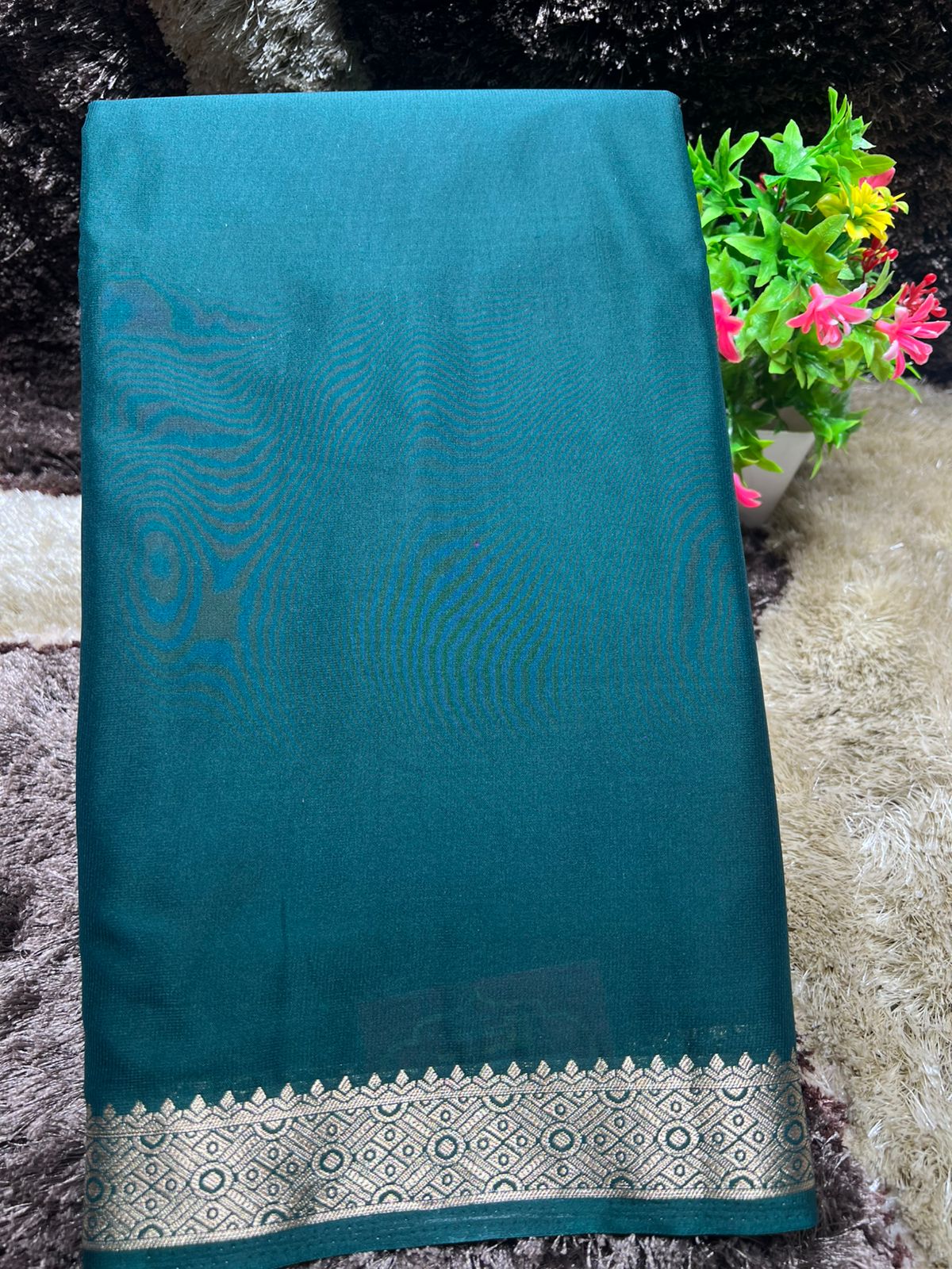 Artificial / Mix Crape Sarees