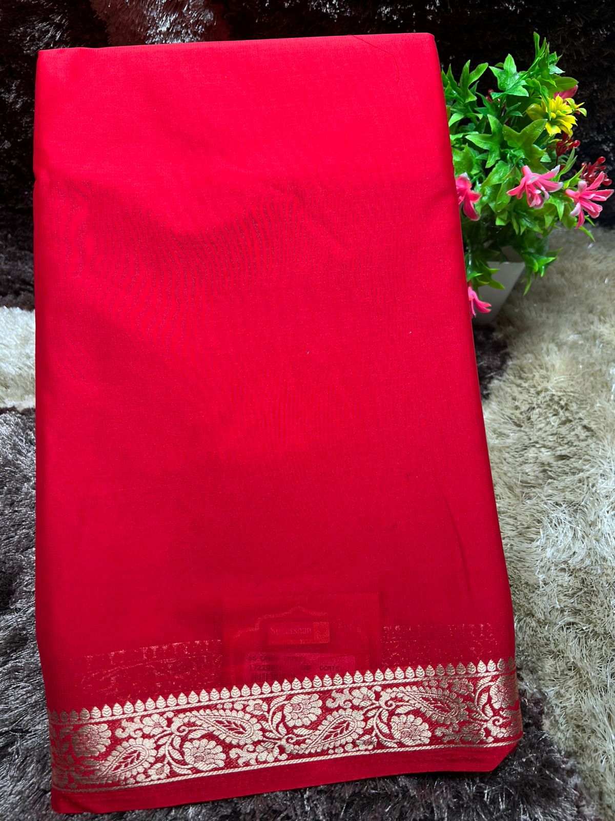 Artificial / Mix Crape Sarees