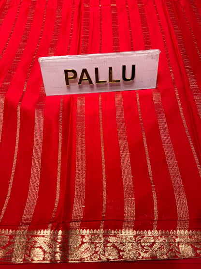 Artificial / Mix Crape Sarees