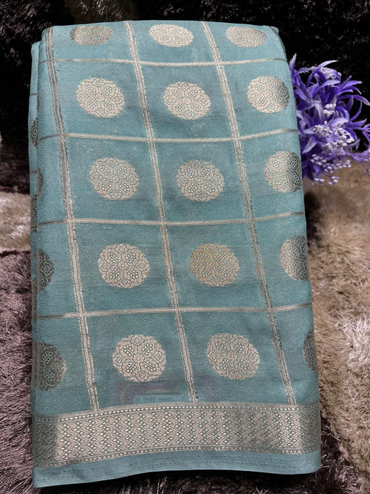 Artificial / Mix Crape Sarees