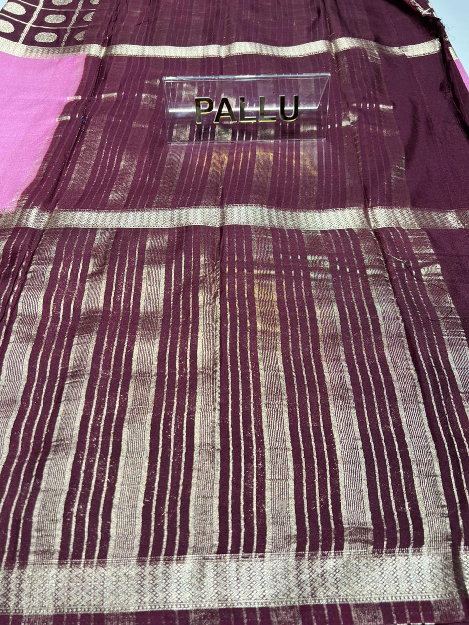 Artificial / Mix Crape Sarees