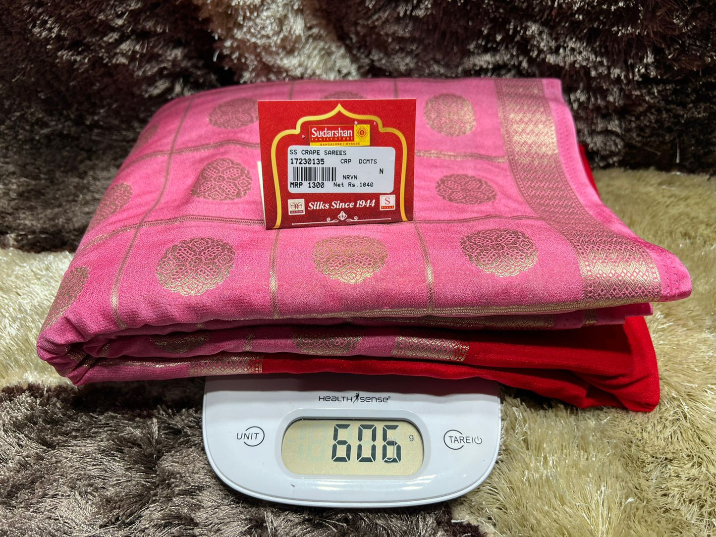 Artificial / Mix Crape Sarees