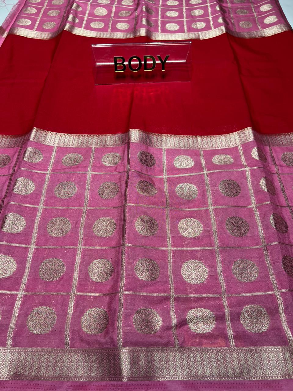 Artificial / Mix Crape Sarees