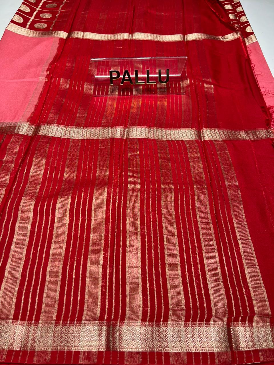 Artificial / Mix Crape Sarees