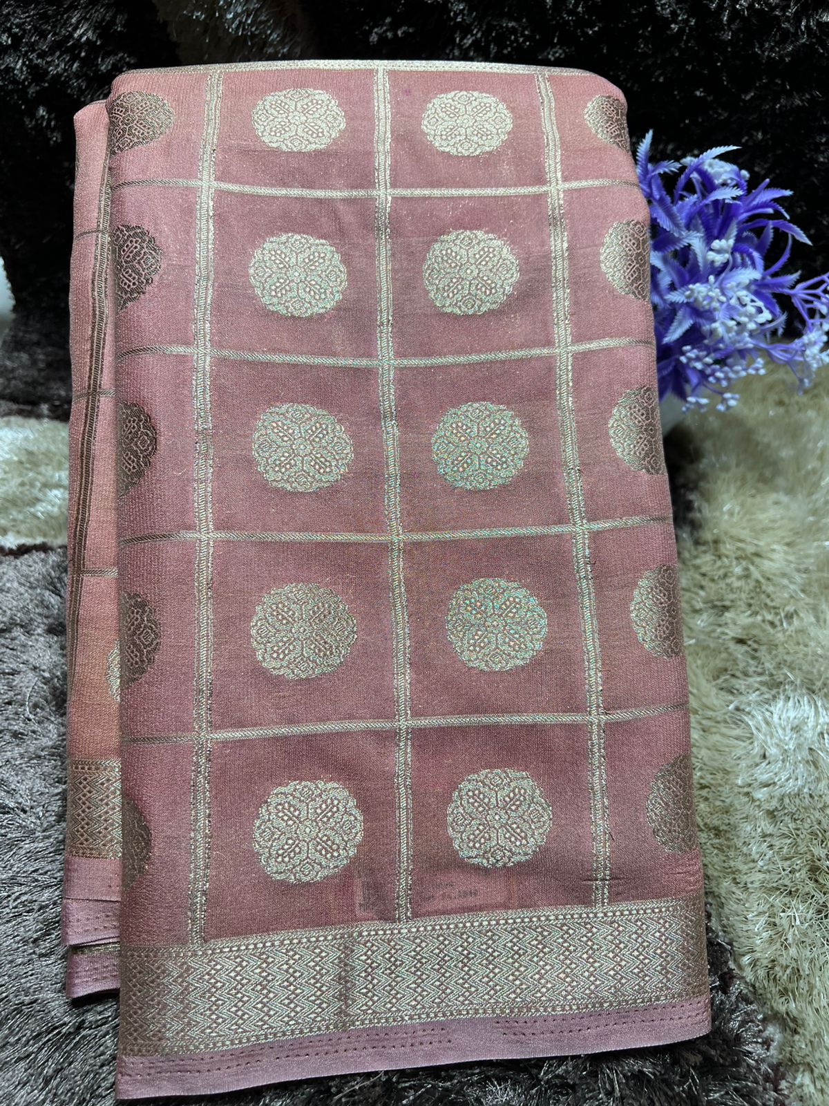 Artificial / Mix Crape Sarees