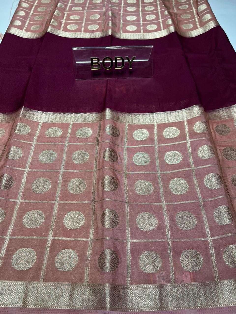 Artificial / Mix Crape Sarees
