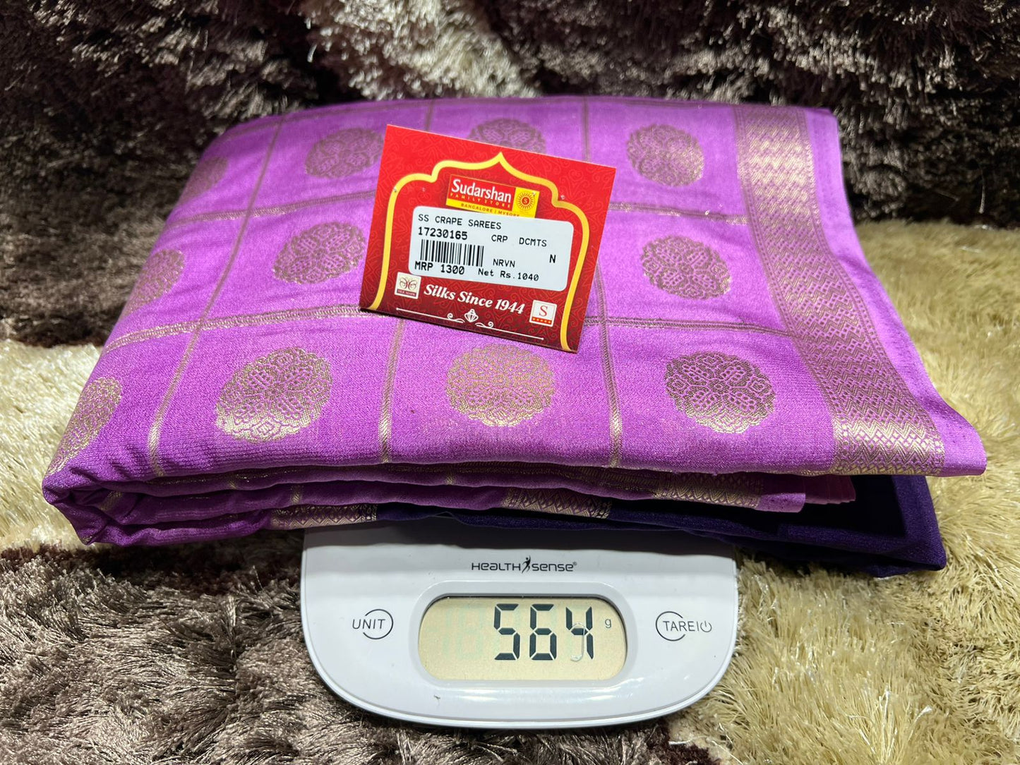 Artificial / Mix Crape Sarees