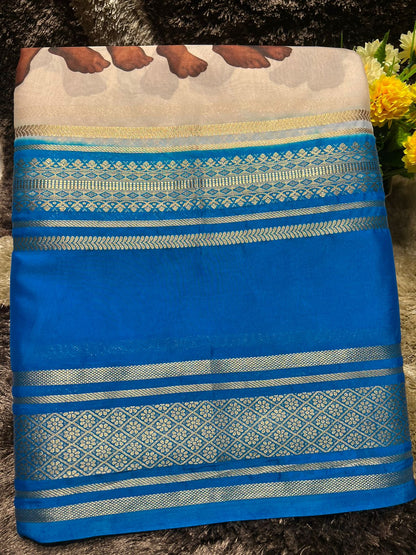 Artificial / Mix Crape Sarees