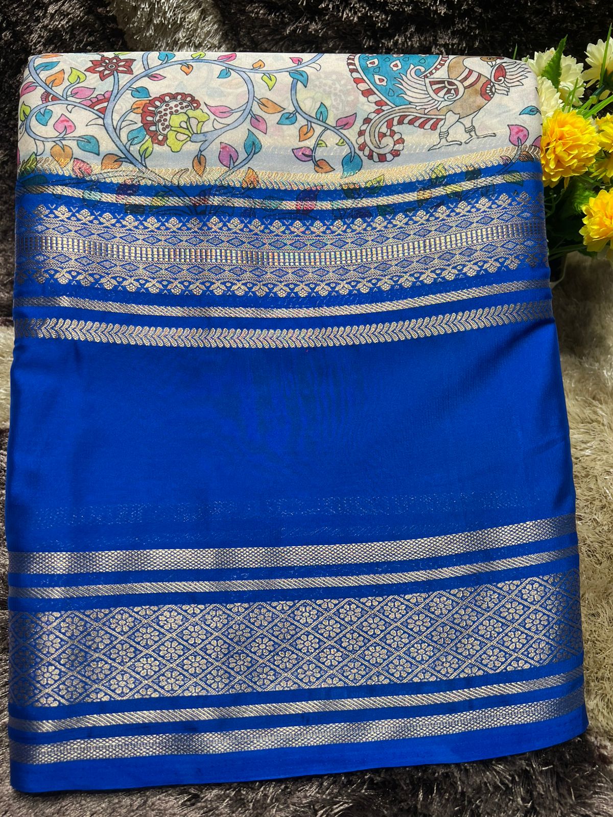 Artificial / Mix Crape Sarees