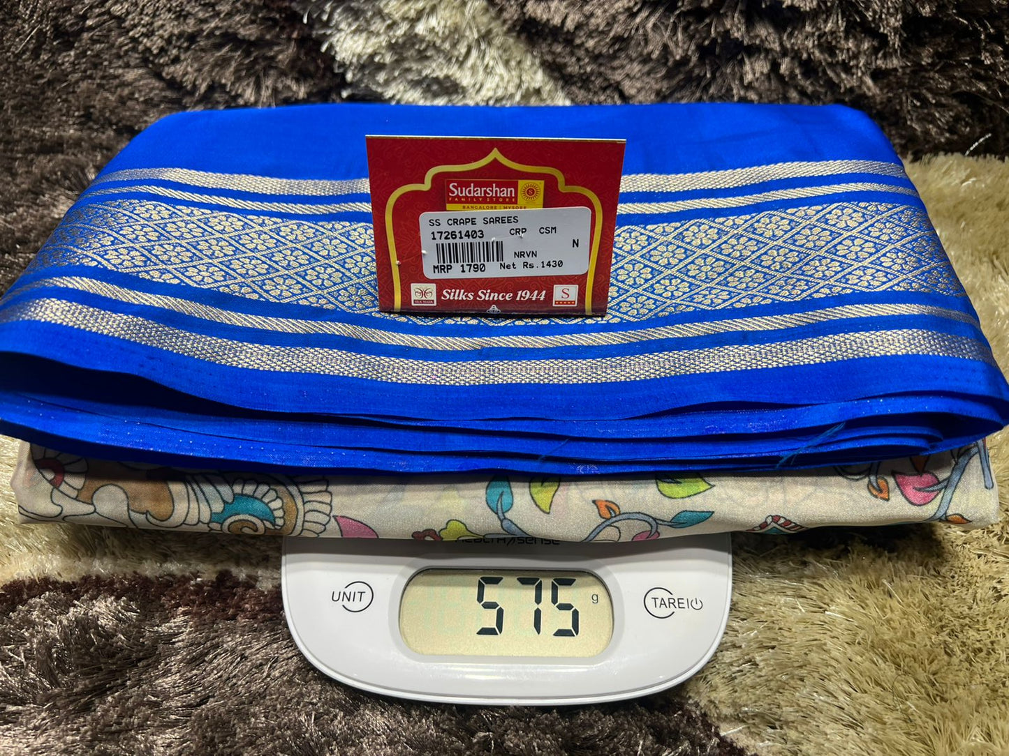 Artificial / Mix Crape Sarees