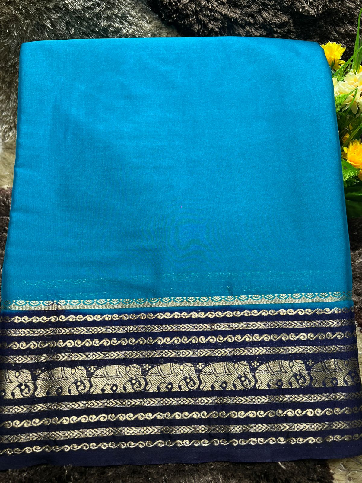 Artificial / Mix Crape Sarees