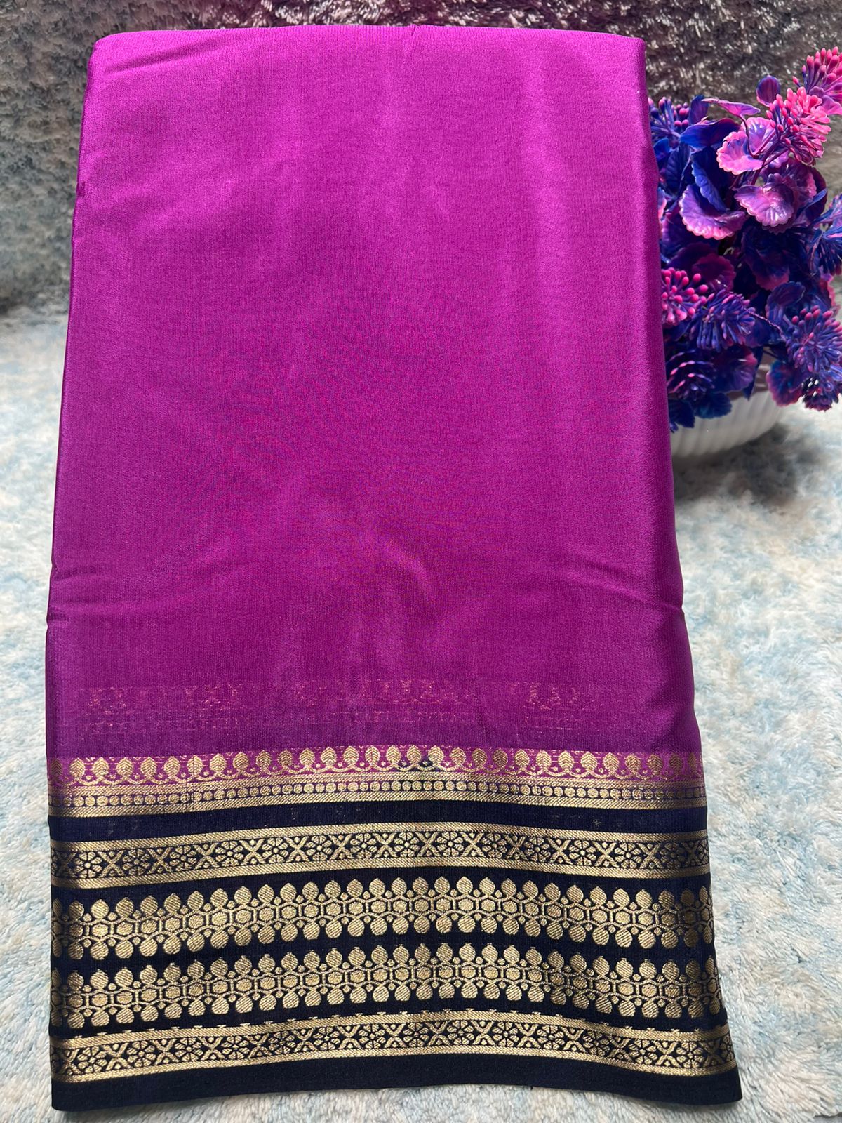 Artificial / Mix Crape Sarees
