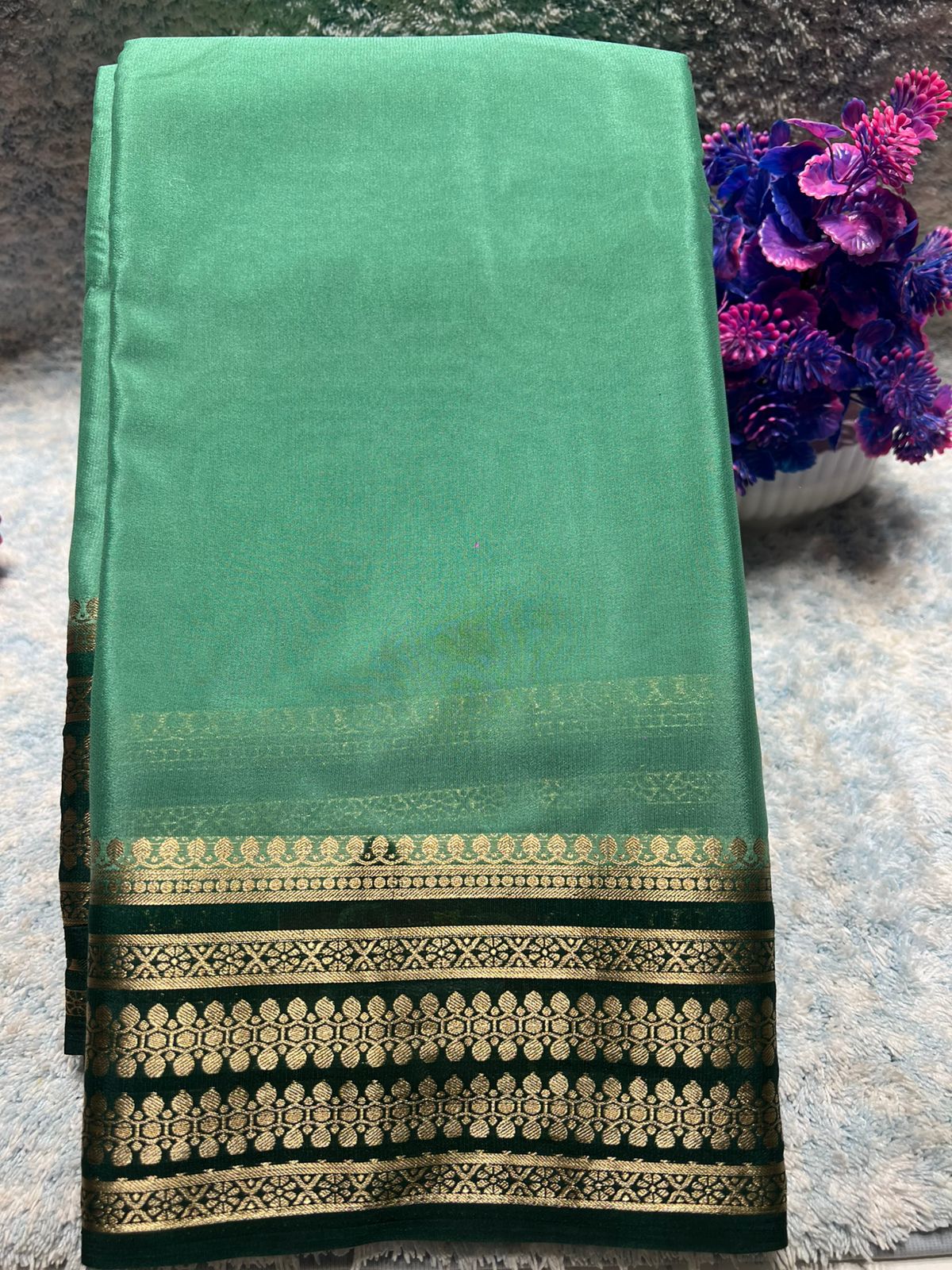 Artificial / Mix Crape Sarees