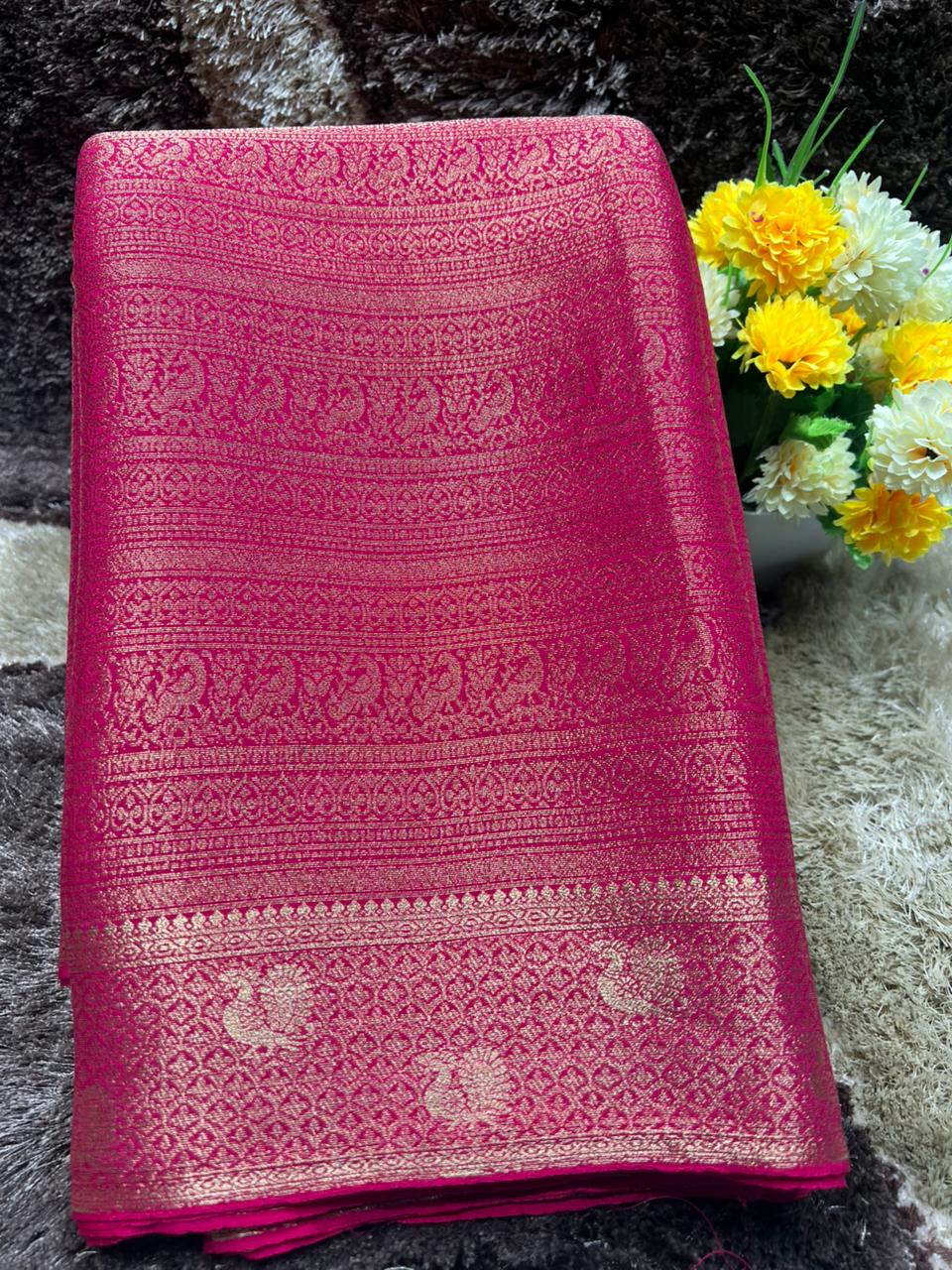 Artificial / Mix Crape Sarees