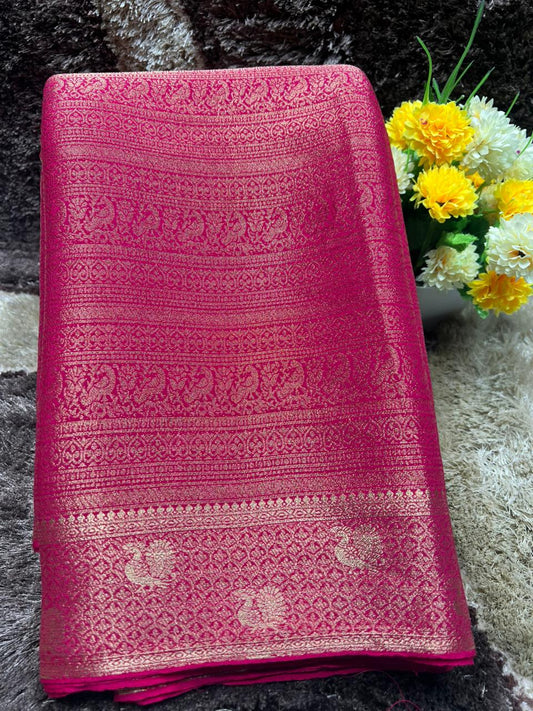 Artificial / Mix Crape Sarees