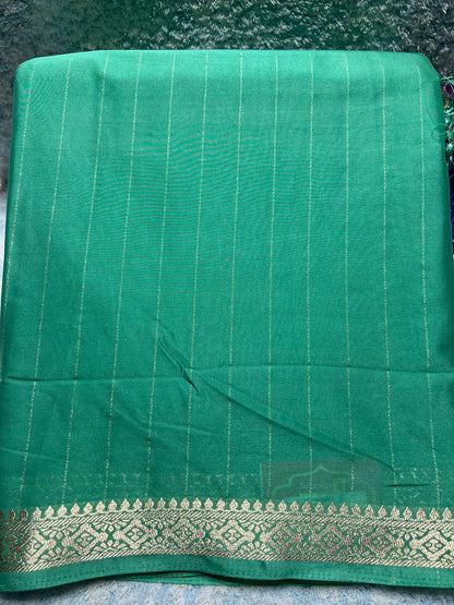 Artificial / Mix Crape Sarees