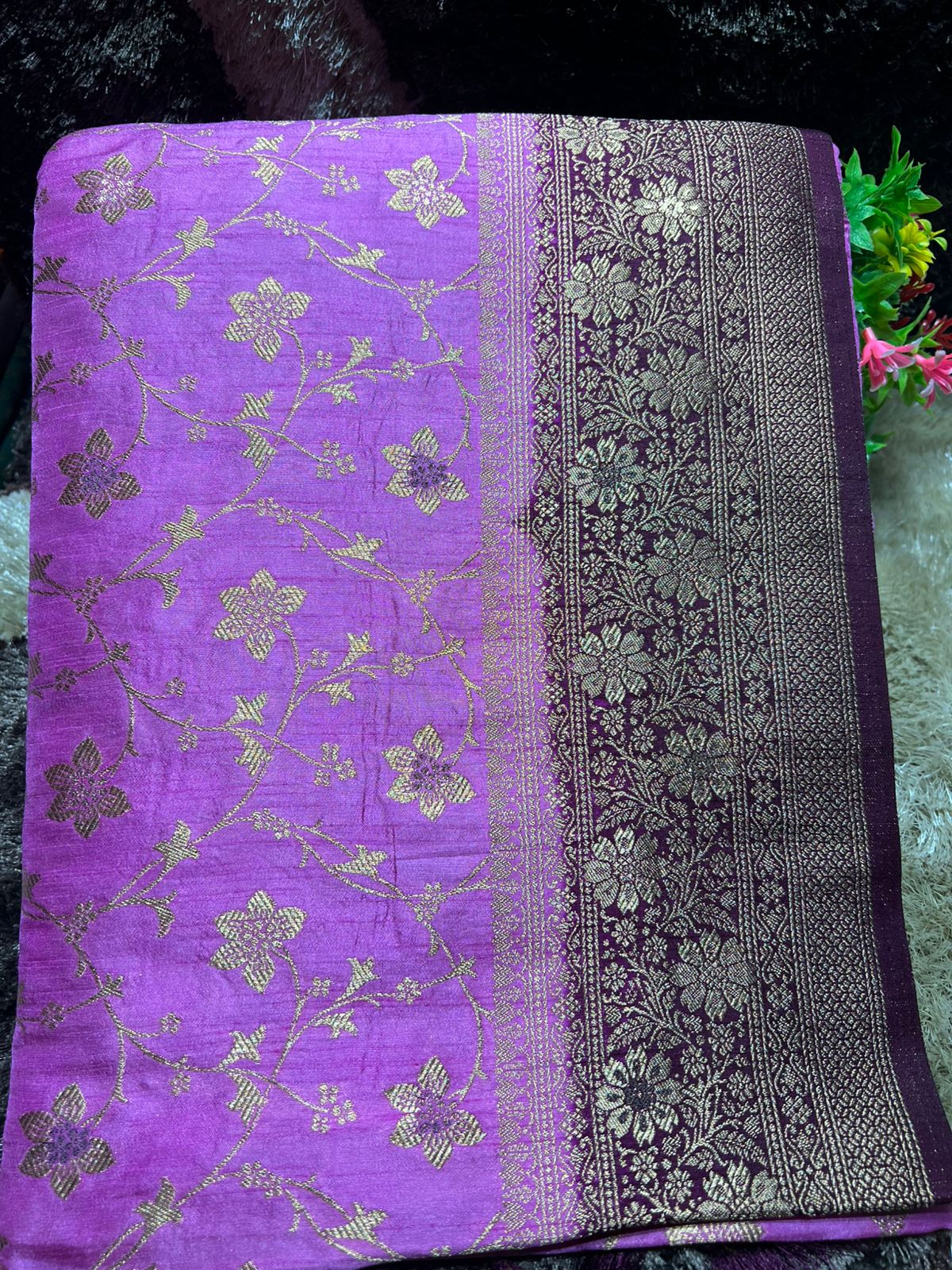 Artificial / Mix Crape Sarees