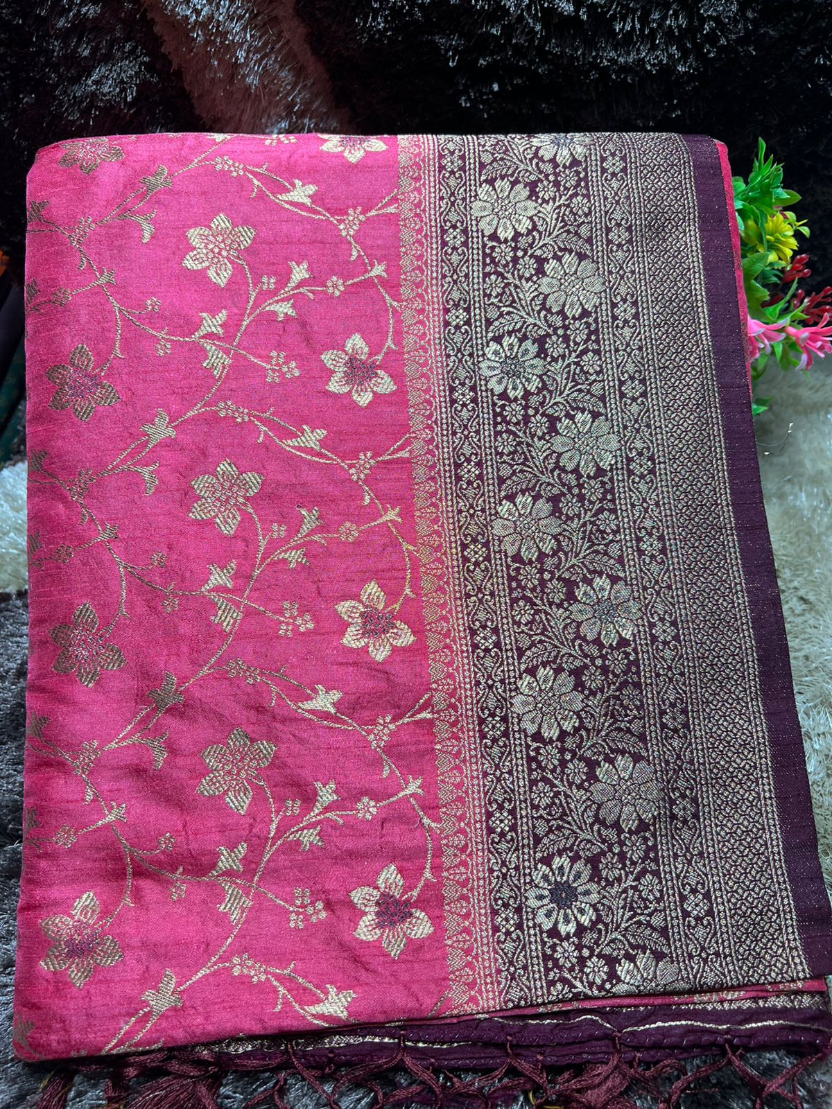 Artificial / Mix Crape Sarees