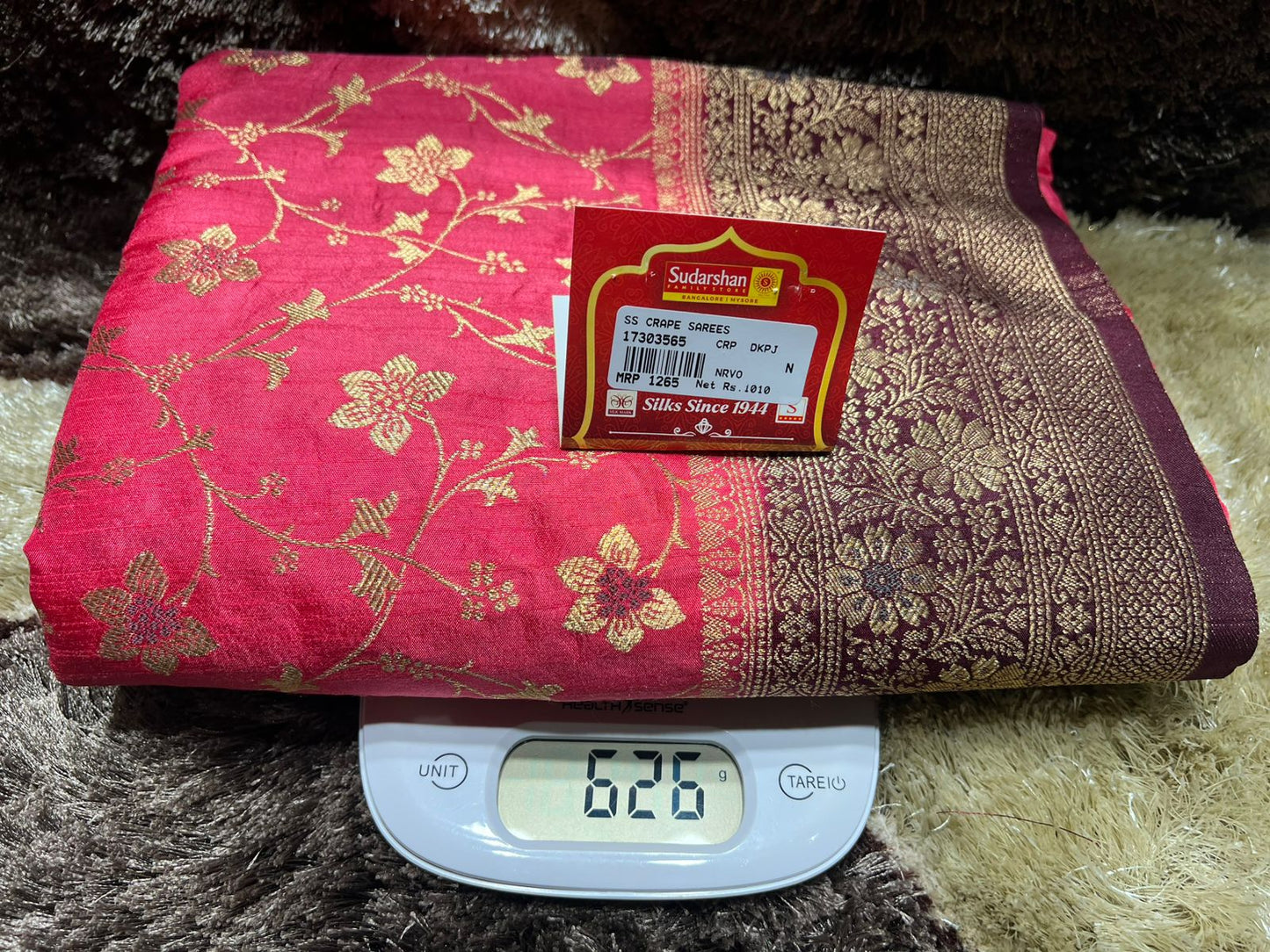 Artificial / Mix Crape Sarees