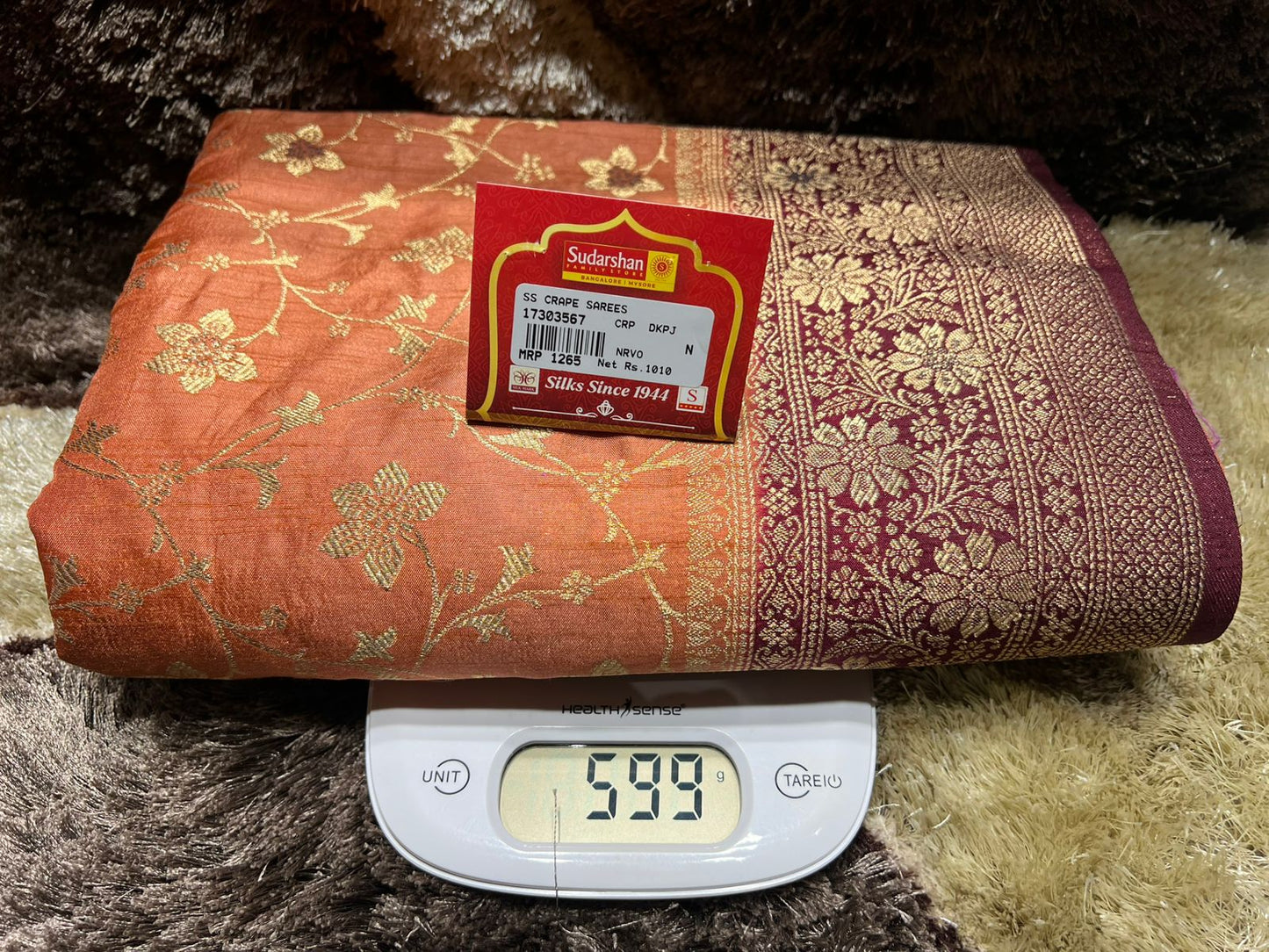 Artificial / Mix Crape Sarees