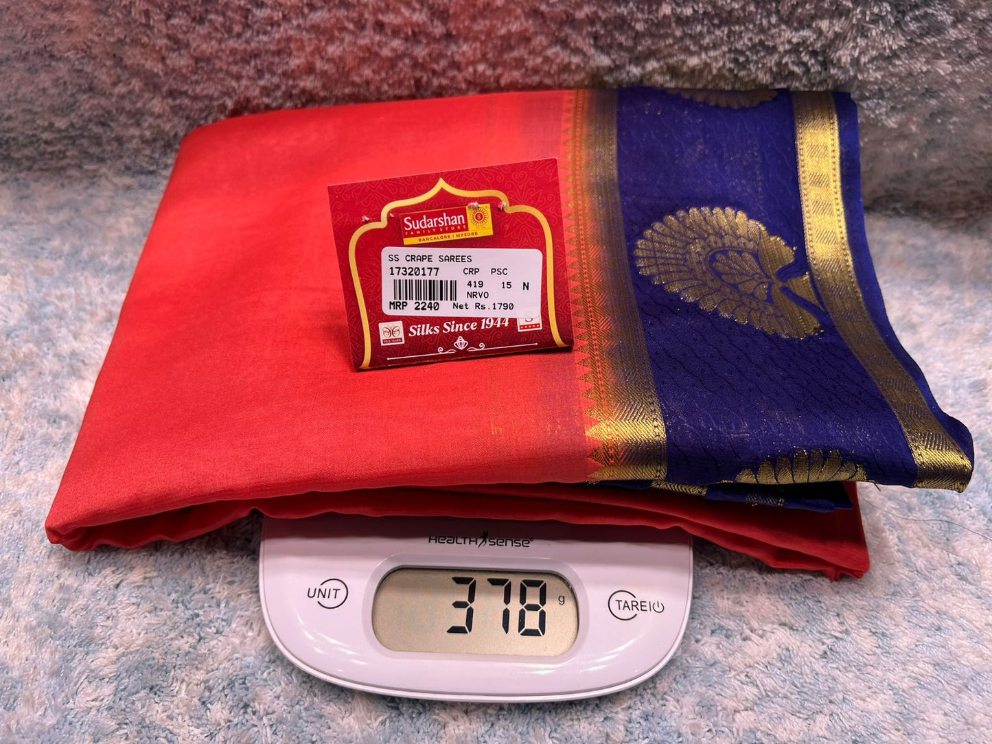 Artificial / Mix Crape Sarees