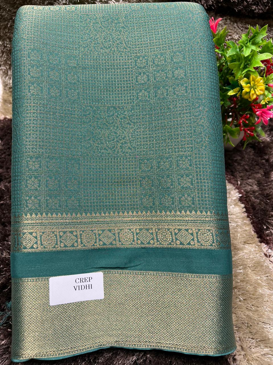 Artificial / Mix Crape Sarees