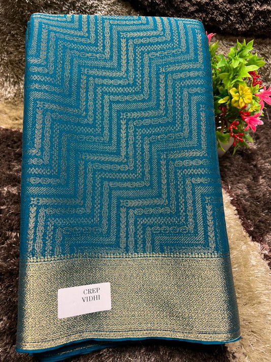 Artificial / Mix Crape Sarees