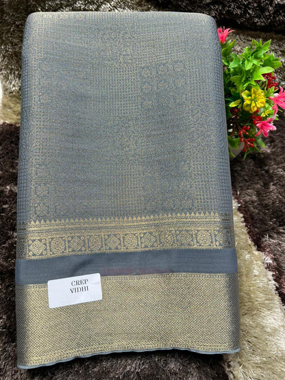 Artificial / Mix Crape Sarees