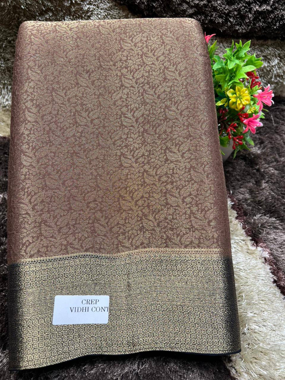 Artificial / Mix Crape Sarees