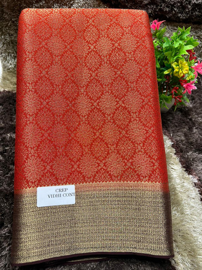 Artificial / Mix Crape Sarees