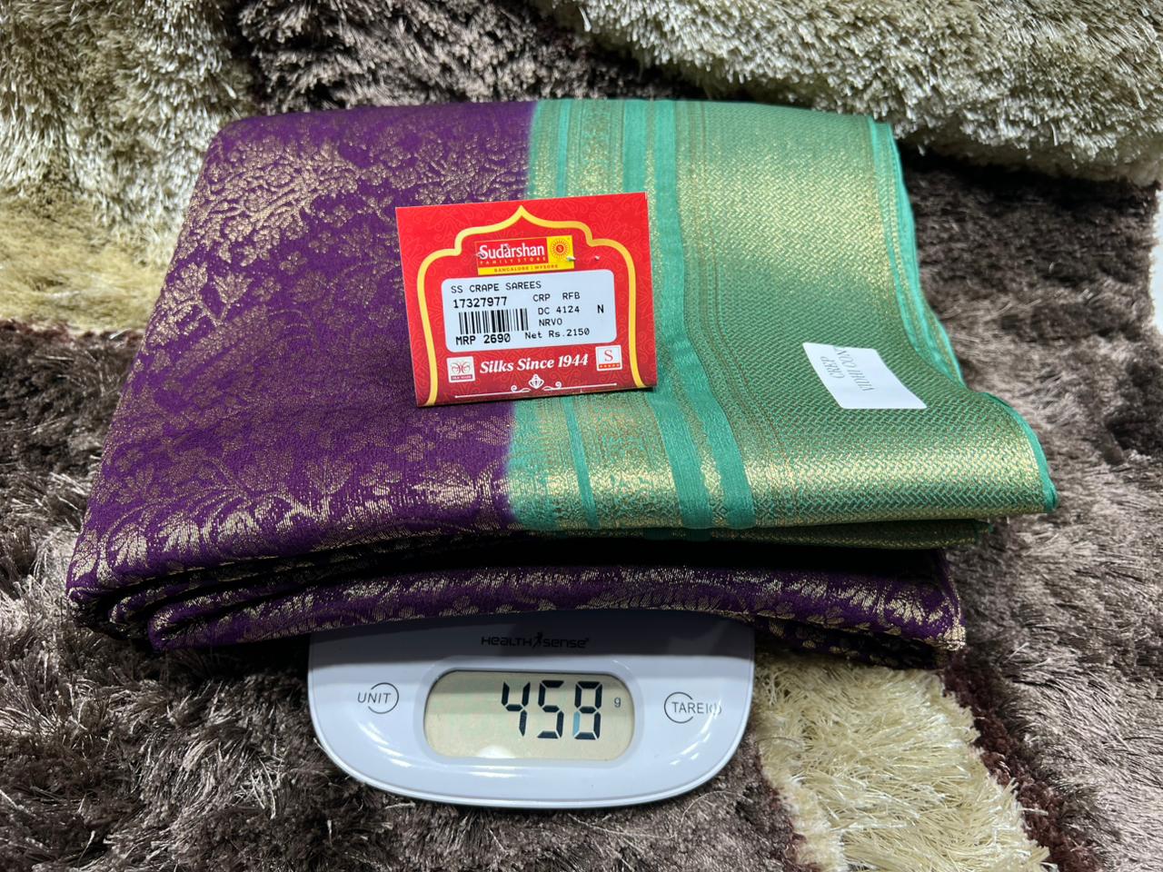 Artificial / Mix Crape Sarees