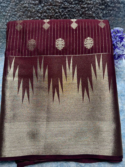 Artificial / Mix Crape Sarees