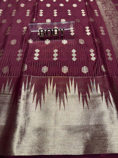 Artificial / Mix Crape Sarees