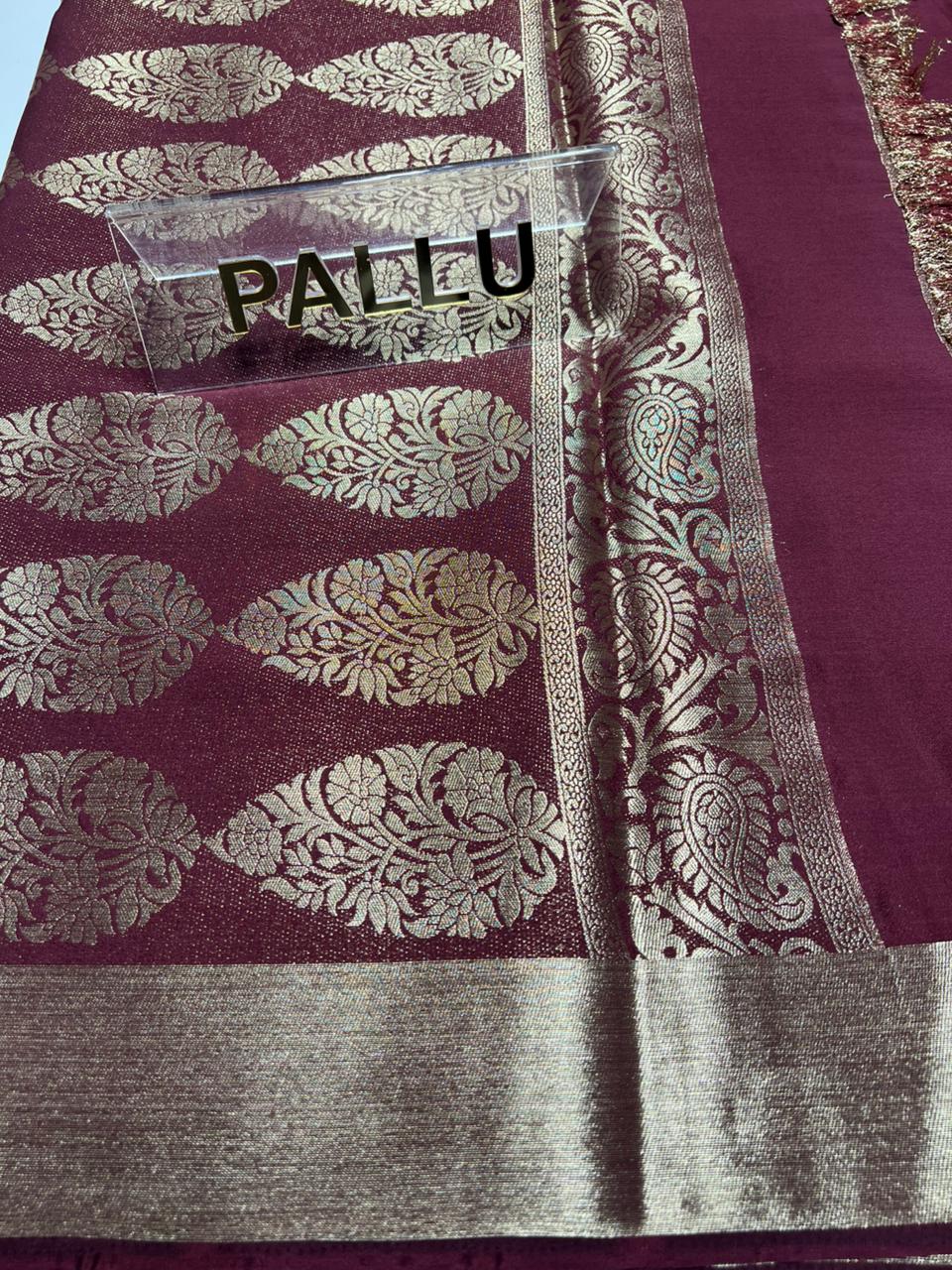 Artificial / Mix Crape Sarees