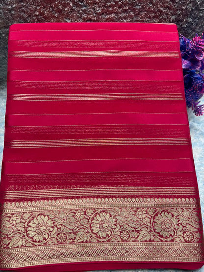 Artificial / Mix Crape Sarees