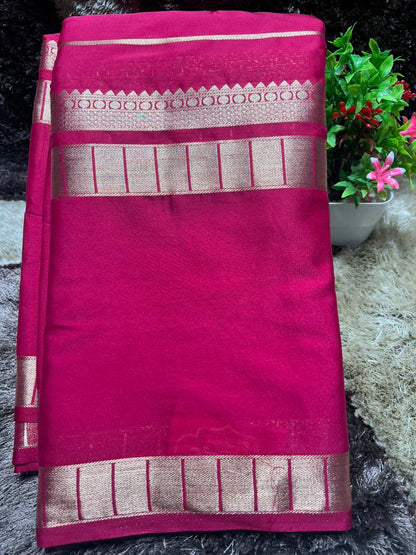 Artificial / Mix Crape Sarees