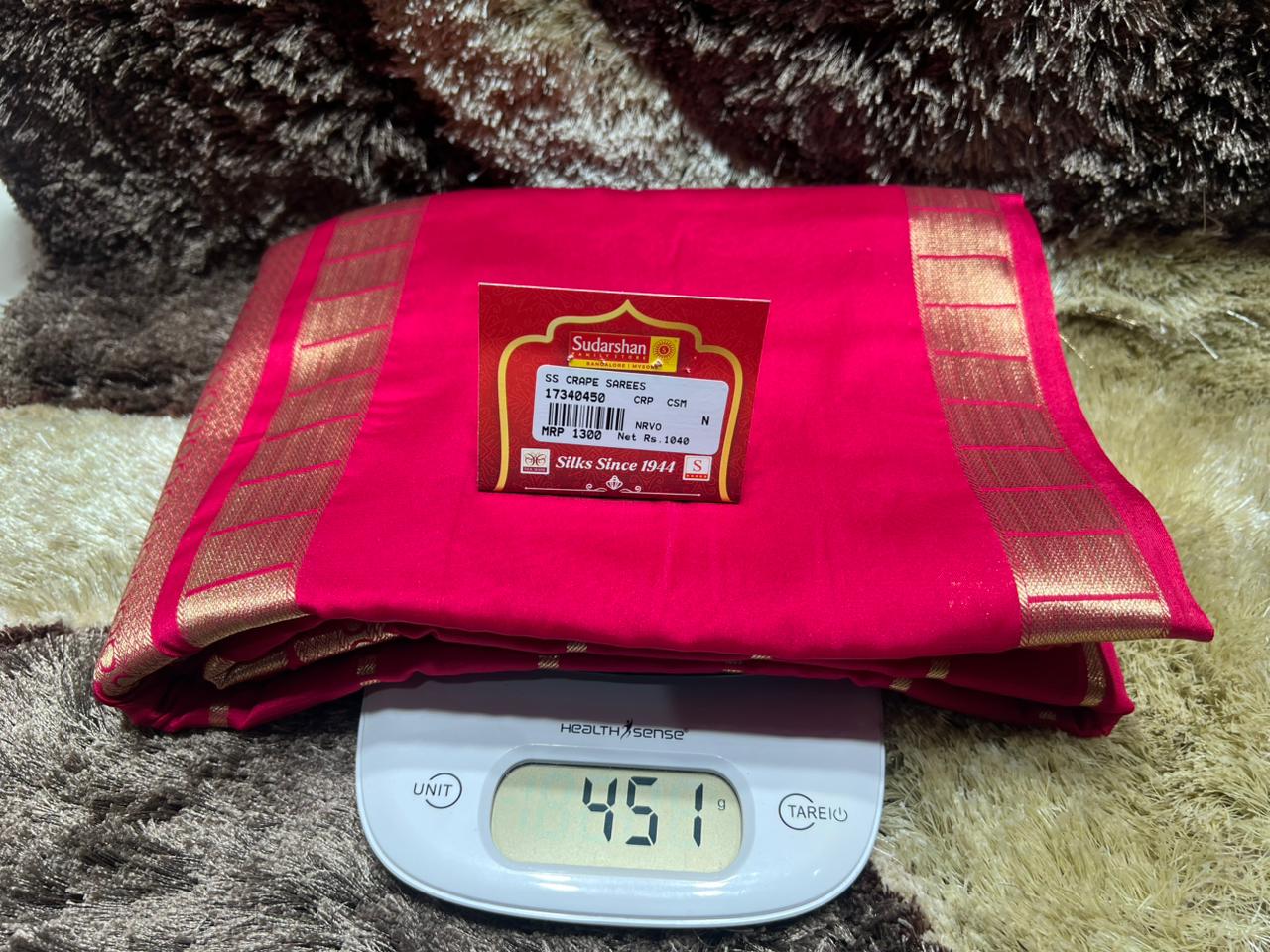 Artificial / Mix Crape Sarees