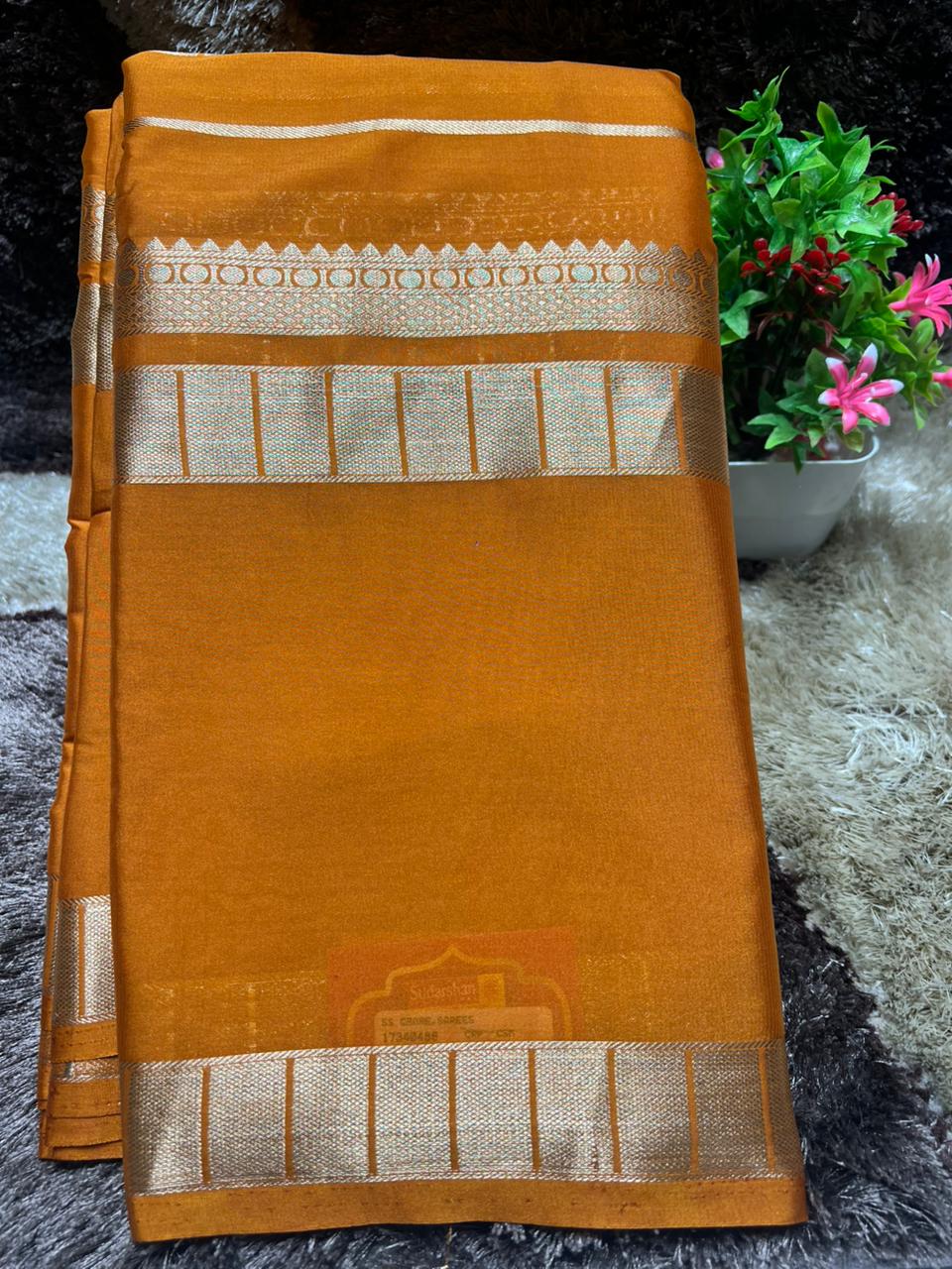 Artificial / Mix Crape Sarees