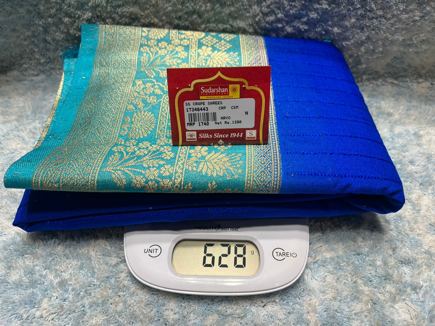 Artificial / Mix Crape Sarees