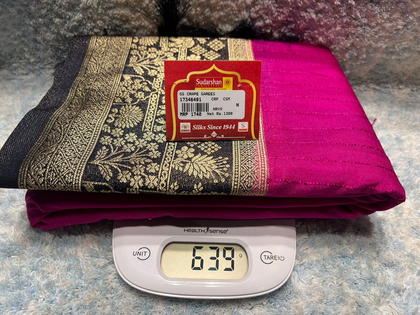 Artificial / Mix Crape Sarees