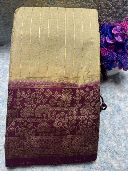 Artificial / Mix Crape Sarees