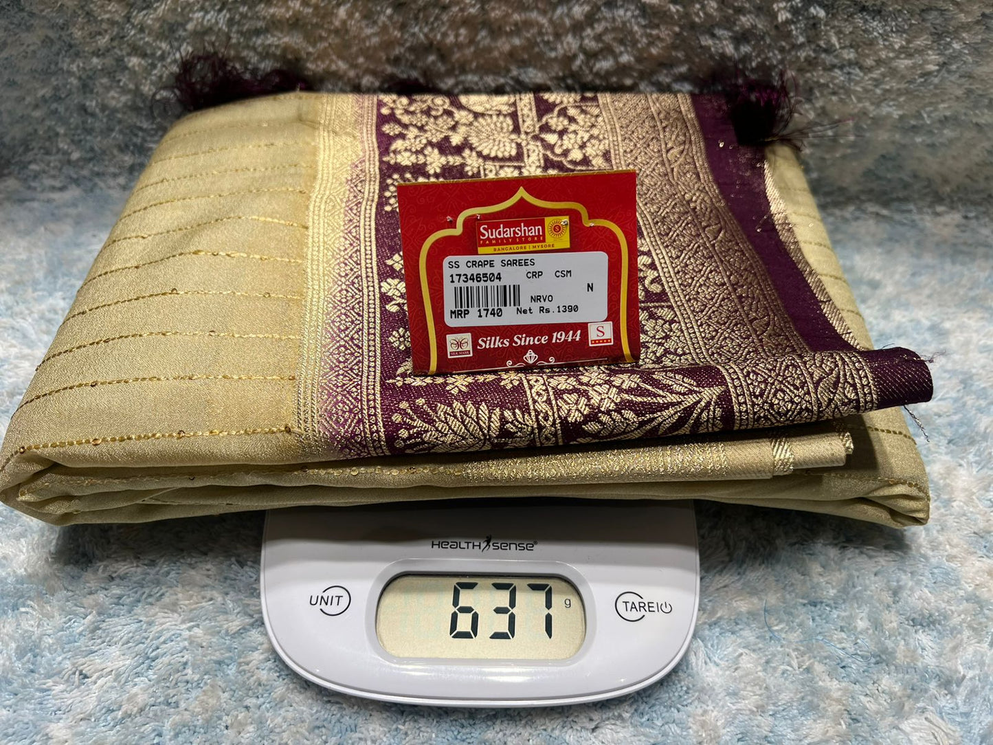 Artificial / Mix Crape Sarees